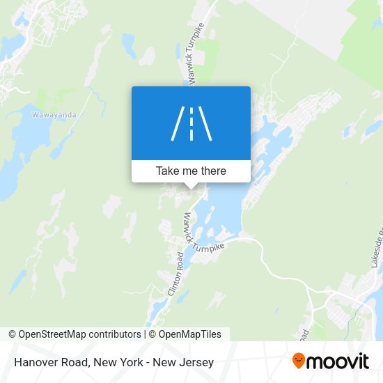Mapa de Hanover Road