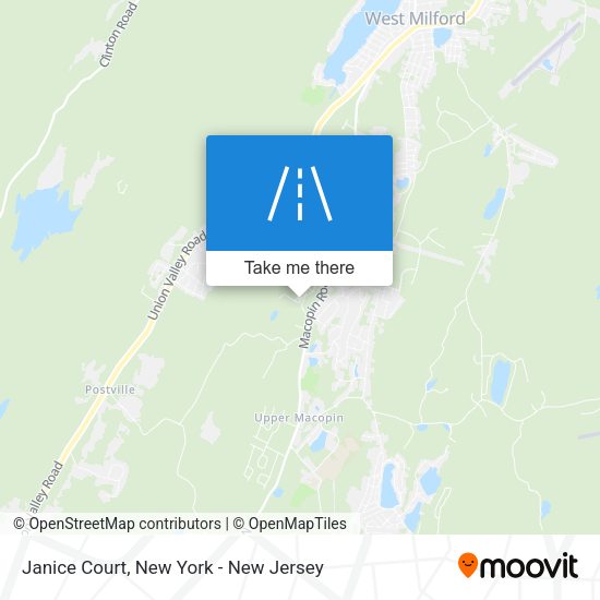 Mapa de Janice Court