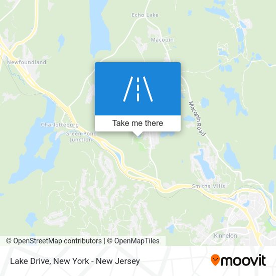 Lake Drive map