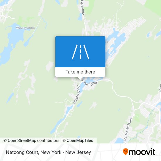 Netcong Court map