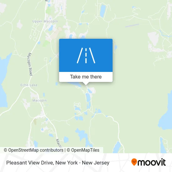 Pleasant View Drive map