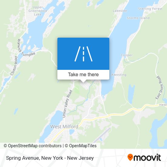 Mapa de Spring Avenue