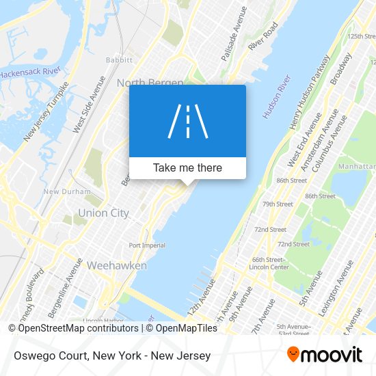 Mapa de Oswego Court