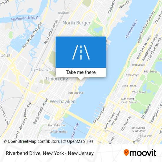 Mapa de Riverbend Drive