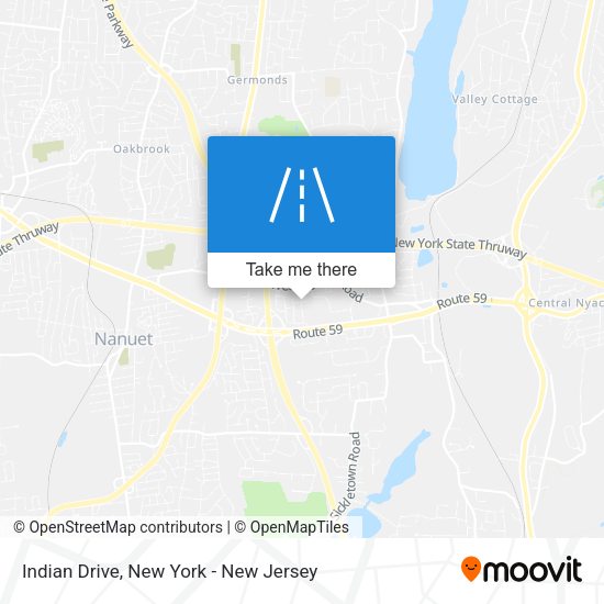 Indian Drive map