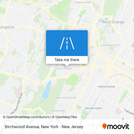 Mapa de Birchwood Avenue