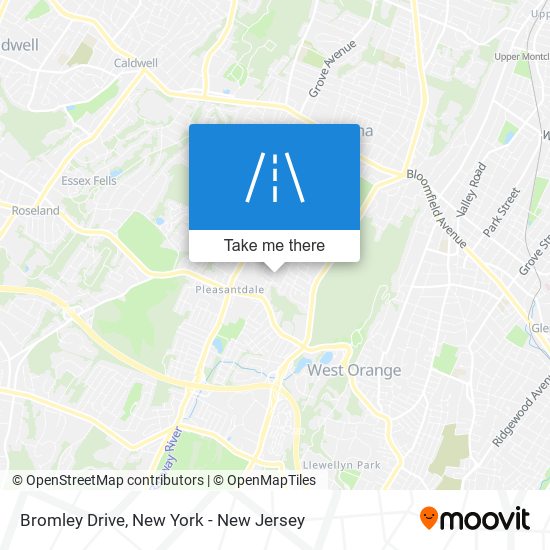 Mapa de Bromley Drive