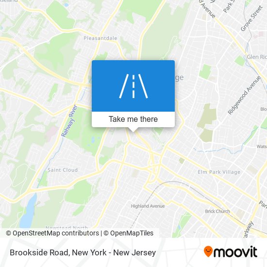 Mapa de Brookside Road