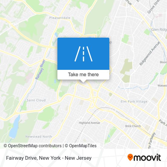 Mapa de Fairway Drive