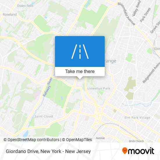 Giordano Drive map