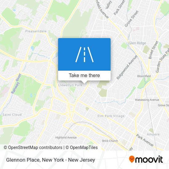 Mapa de Glennon Place