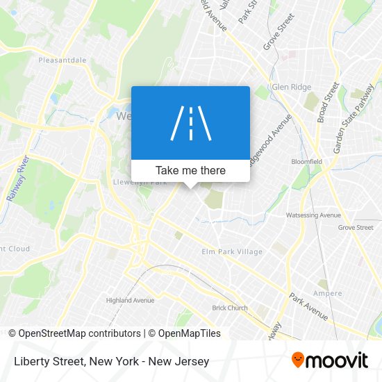 Mapa de Liberty Street