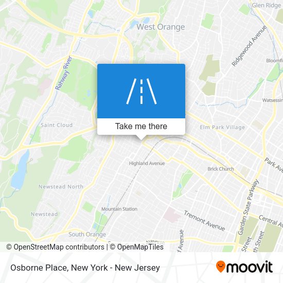 Mapa de Osborne Place