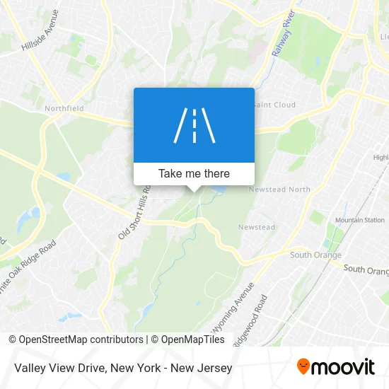 Valley View Drive map