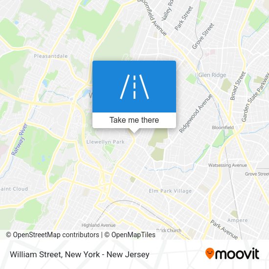 Mapa de William Street