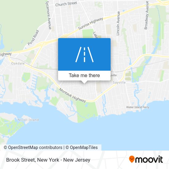 Mapa de Brook Street