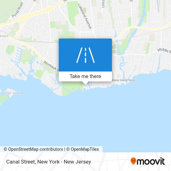 Mapa de Canal Street