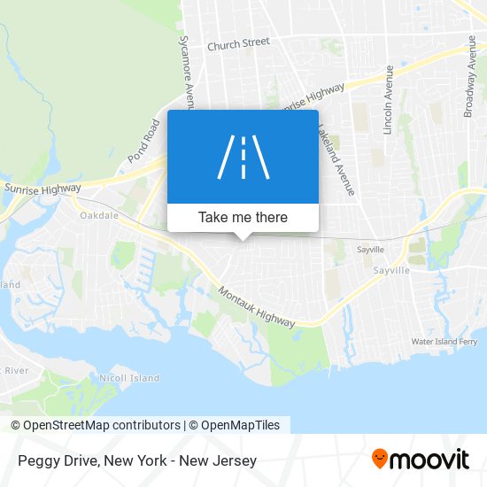 Mapa de Peggy Drive