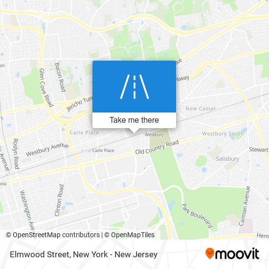 Elmwood Street map