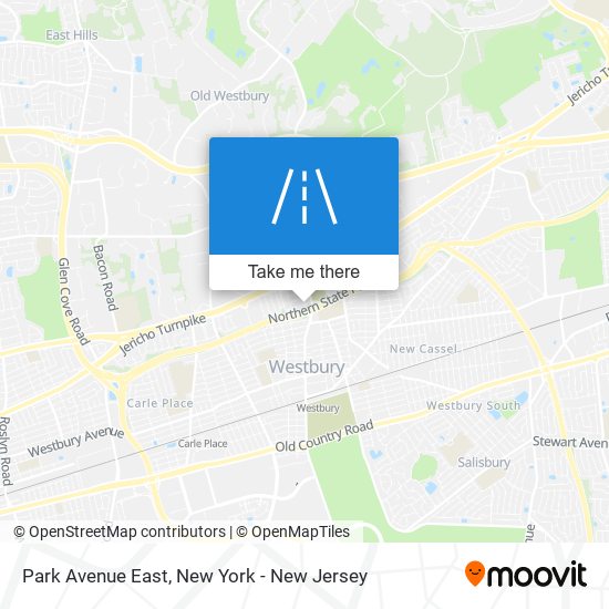 Mapa de Park Avenue East