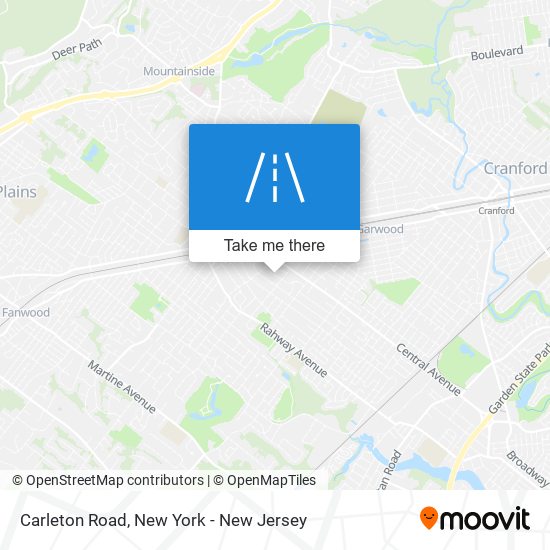 Carleton Road map