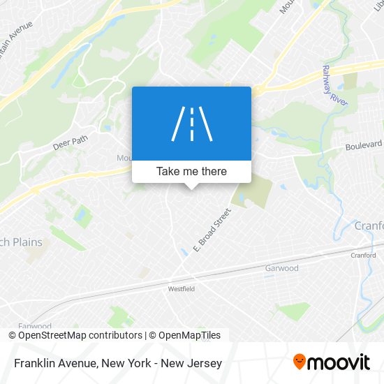 Franklin Avenue map