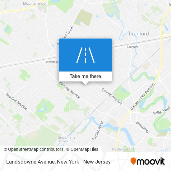 Landsdowne Avenue map