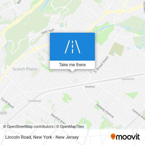 Mapa de Lincoln Road
