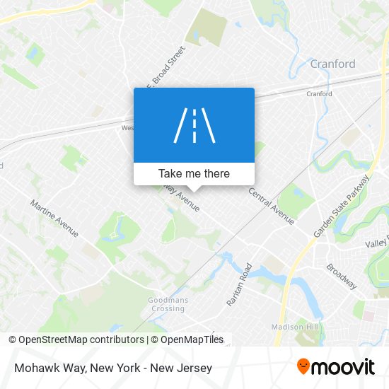 Mohawk Way map