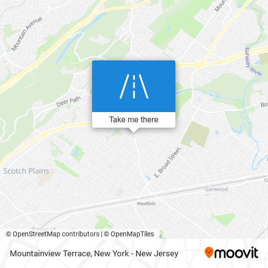 Mountainview Terrace map