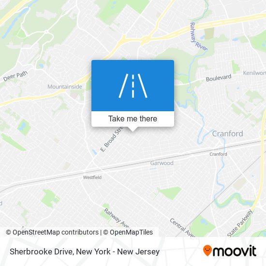 Mapa de Sherbrooke Drive