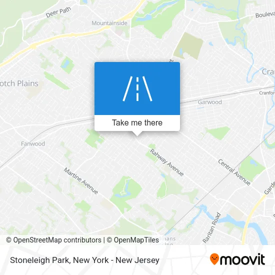 Mapa de Stoneleigh Park