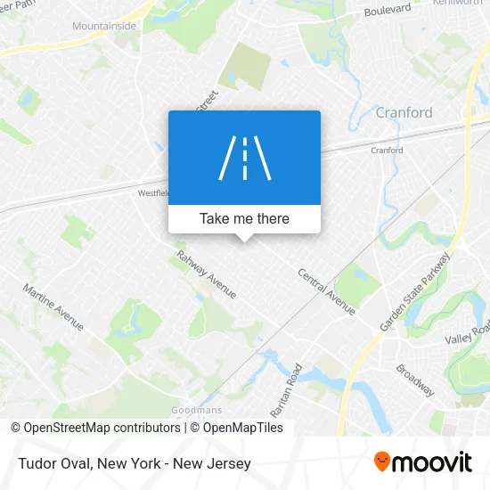 Tudor Oval map