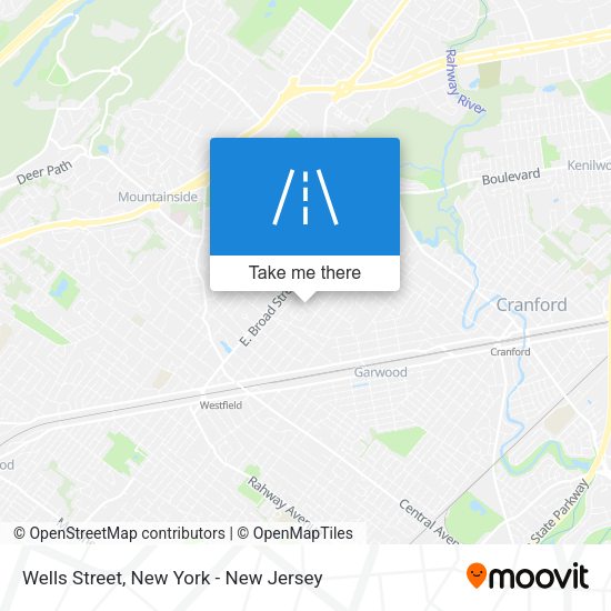 Mapa de Wells Street