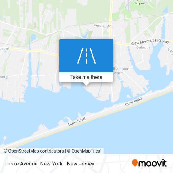 Mapa de Fiske Avenue