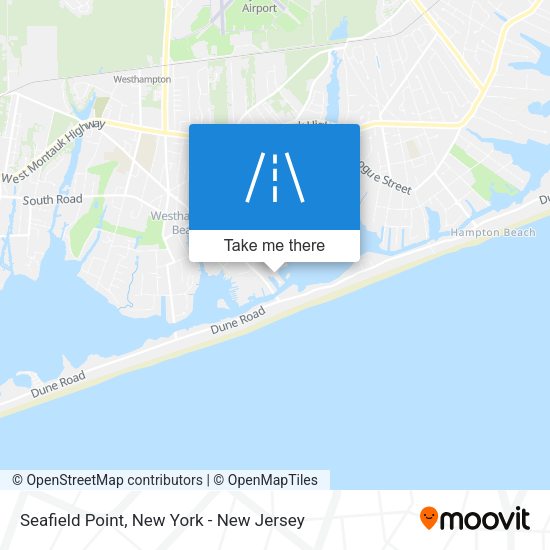 Seafield Point map