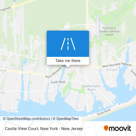 Castle View Court map