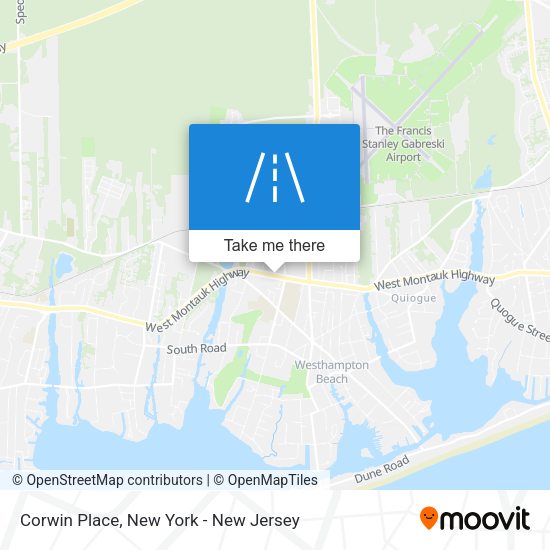 Mapa de Corwin Place