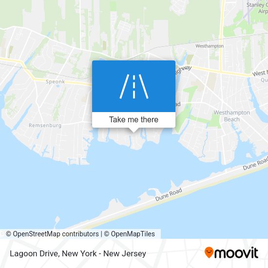 Mapa de Lagoon Drive