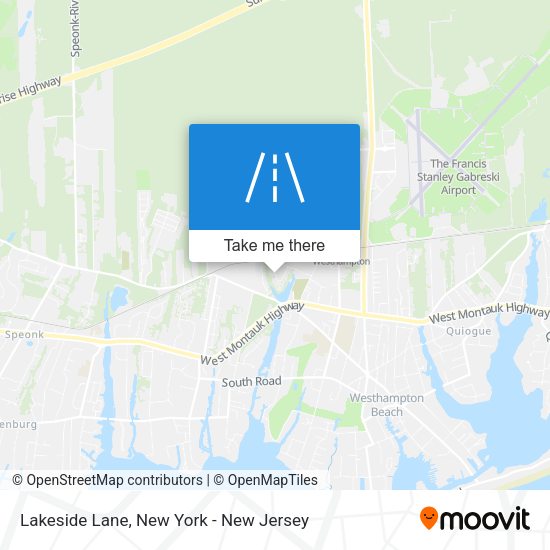 Mapa de Lakeside Lane