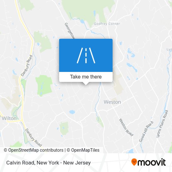 Mapa de Calvin Road