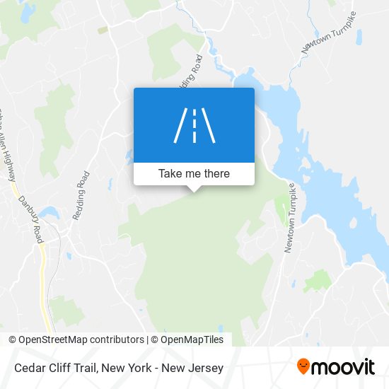 Mapa de Cedar Cliff Trail