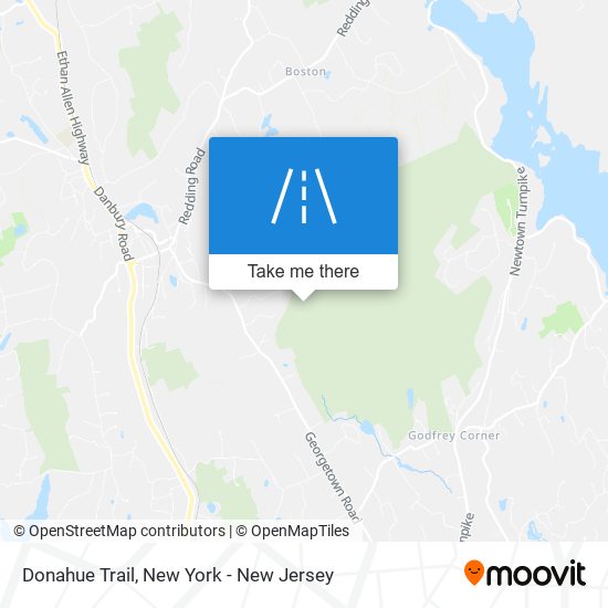 Mapa de Donahue Trail