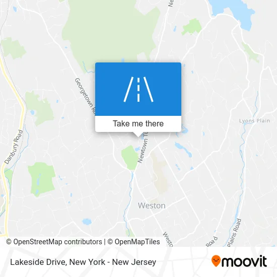 Lakeside Drive map
