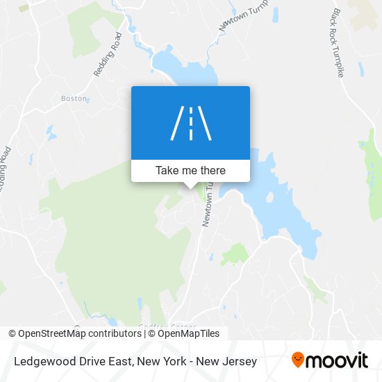 Ledgewood Drive East map