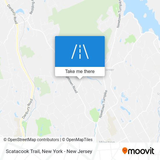 Mapa de Scatacook Trail