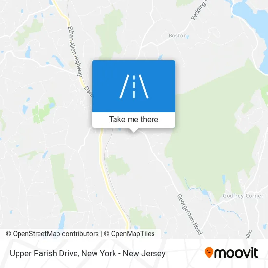 Upper Parish Drive map