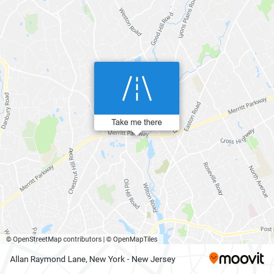 Mapa de Allan Raymond Lane