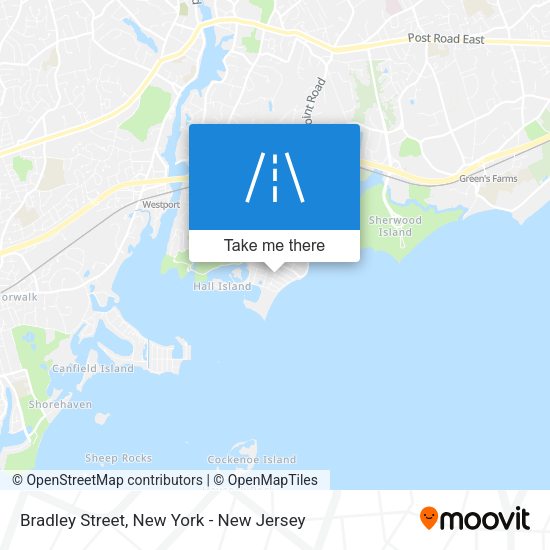 Mapa de Bradley Street