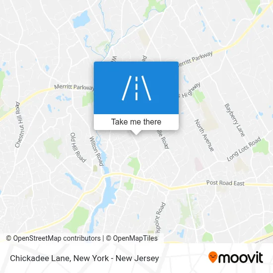 Chickadee Lane map